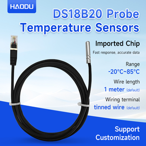<span class=keywords><strong>Sensor</strong></span> de Temperatura Digital à Prova d'Água DS18B20 OEM ODM 1-Wire - Product Image 2