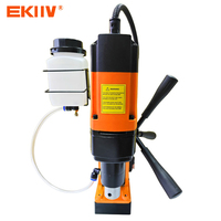EKIIV Perceuse à Carottage Magnétique Multifonction à Grande Vitesse 690 tr/min, Diamètre 40 mm, Perceuse Magnétique Puissante