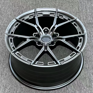 Jantes de voiture de course, design multi-branches, 20 mm, 35 mm ET, 5X114.3 PCD pour voitures particulières Honda Toyota, jantes en alliage - Product Image 3