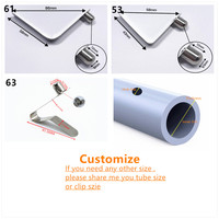 Verrouillage réglable à ressort Push Squeeze en forme de V simple Double boutons pour pôle de retenue randonnée Trekking pôle connecteur
