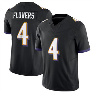 Áo đấu bóng đá nam Baltimore 0 Smith 8 Lamar Jackson 22 Derrick Henry 4 Flowers 14 Hamilton Áo đấu bóng đá may số lượng có hạn - Product Image 6