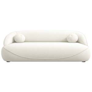 ModernAndrew Beige Boucle <b>Sofa</b> for Living Room and Villa <b>Oversized</b> 3Seat Hotel - Product Image 6