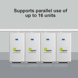 PREMIERPRO 2025 51.2V 48V 600Ah Batterie Lifepo4 48V 600Ah 30Kwh Batterie au lithium 30Kwh Système de stockage d'énergie solaire pour la maison Plancher - Product Image 6