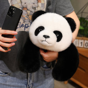 Bambola Regalo di Compleanno per Bambini, Ultima Bambola Panda Stile Festa con Medaglia, Peluche Kawaii Fatto a Mano, Cartone Animato <span class=keywords><strong>Anime</strong></span> Carino da Abbracciare - Product Image 3