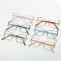 Gafas con Bloqueo de Luz Azul OEM, Montura Metálica, Lentes Fotocromáticas para Juegos de Computadora y Uso en Oficina, Gafas Fotocromáticas
