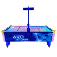 Table de hockey sur air à pièces, machine de jeu d'arcade, 2 joueurs, table de hockey sur air de billard, jeu d'intérieur