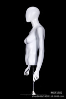 Bekleidungsgeschäft Schaufensterpuppen Requisiten Weibliche Halbkörper-Displayständer Hochzeitskleid-Mannequins Amerikanischer Stil Ständer Damenmode