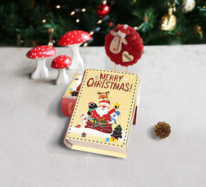 Vente en gros de coffrets cadeaux de bonbons de Noël livres magiques créatifs décorant la boîte de Noël - Product Image 5