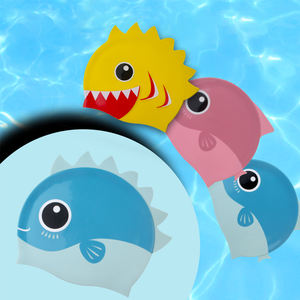 Gorros de baño para adultos y niños, logotipo personalizado, <span class=keywords><strong>gorro</strong></span> de natación sin látex de silicona para <span class=keywords><strong>piscina</strong></span> con buen embalaje - Product Image 1