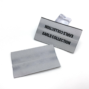 Etichette Tessute Personalizzate di Lusso per Abbigliamento, <span class=keywords><strong>Design</strong></span> alla <span class=keywords><strong>Moda</strong></span>, Logo Personalizzato, Etichette Tessute per Colletti - Product Image 5
