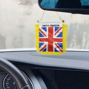 Wholesale Mini Pennant Car Flags United Kingdom <b>Window</b> Hanging <b>Suction</b> <b>Cup</b> Digital Printing - Product Image 4