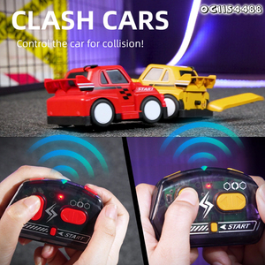 Coche de juguete RC con control remoto personalizado para niños, 2.4G, con pulverizador de niebla, para 2 jugadores, con luces y sonido - Product Image 3