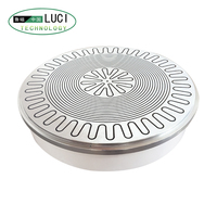 Mandrins électromagnétiques circulaires en acier au carbone de haute précision, diamètre 1600 mm, certifiés CE ISO, pour le meulage d'objets de travail ronds