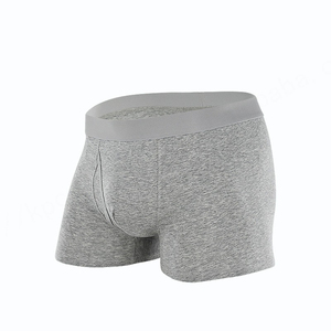 2024 nuevos mejores vendedores calzoncillos para hombre 95% algodón 5% Spandex transpirable deportivo en blanco Calzoncillos Bóxer - Product Image 6