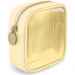 Candy Color Translucent Mini Cosmetic Bag PVC Waterproof Small Object Storage Bag <b>Cute</b> Coin <b>Purse</b> - Product Image 6