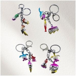 Factory Wholesale Custom Metal Keychain Souvenir Products Gifts New Design Rotating <b>Keyring</b> Metal Spinner Keychain - Product Image 2