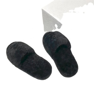 Nuovo asciugamano Casual bianco per interni in cotone spugna in pelliccia per ciabatte con tacco a <span class=keywords><strong>zeppa</strong></span> moda comodo - Product Image 5