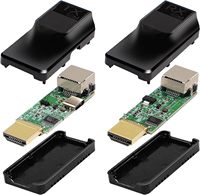SYONG Küçük 60M HDMI Uzatıcı Tekli Cat6/Cat6A Ethernet Üzerinden İletim 1080P60Hz RJ45 Dönüştürücü CCTV Ses Video için