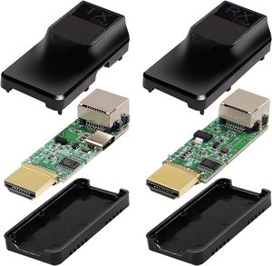 Extensor HDMI SYONG <span class=keywords><strong>Pequeño</strong></span> de 60M sobre Transmisión Ethernet Cat6/Cat6A, Conversor RJ45 1080P60Hz para Audio y Video CCTV - Product Image 6
