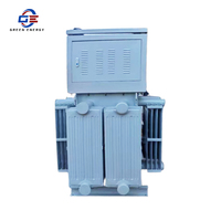 Régulateur stabilisateur de tension automatique triphasé à induction immergé dans l'huile 500kva Avr 380v/400/415vac
