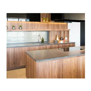 CBMmart armadio da cucina Design classico Ashwood quercia acero ciliegio in legno di faggio impiallacciatura cabina cucina