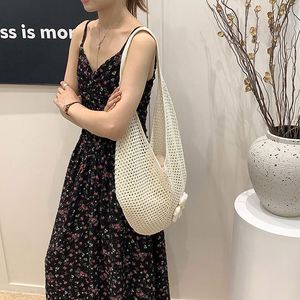 Chic Aesthetic Crescent Bag, Minimalist Slouchy Hobo Shoulder Bag, Trendy Versatile Underarm <b>Purse</b> for Women Daily Wear - Product Image 1