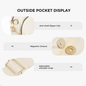 กระเป๋าสะพายข้างแบบปรับได้สำหรับออกกำลังกาย กันน้ำ ผลิตจากไนลอน เหมาะสำหรับฤดูใบไม้ร่วง - Product Image 3