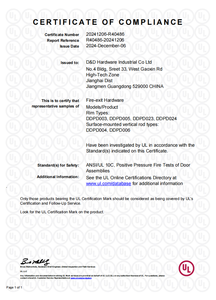 Barra Antipanico Ignifuga Certificata UL ANSI in Acciaio Inox Nero ORB Dispositivo di Uscita <span class=keywords><strong>con</strong></span> Serratura a Spinta - Product Image 6