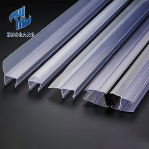 Горячая распродажа: душевая перегородка из ПВХ с прочной нижней уплотнительной лентой, современный изогнутый резиновый пластиковый уплотнитель для стеклянных дверей - Product Image 1