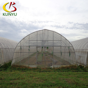 Foshan Kunyu dimensioni personalizzate a campata singola serra da giardino - Product Image 4