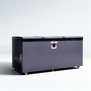 Réfrigérateur-congélateur à coffre à inverseur, refroidissement par air, haute performance, accessoires de cabinet réfrigéré domestique en panneau peint PCM - Product Image 4
