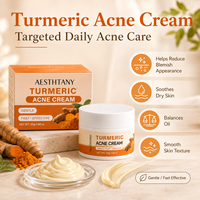 Crème Visage Bio OEM en Gros à la Vitamine C et au Curcuma Éclaircissante Anti-Acné Anti-Âge Anti-Taches Brunes Végane
