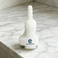 Mini connecteur rapide POM résistant à la corrosion pour raccord de tuyau de nébuliseur médical, haute résistance à la déformation, utilisation facile