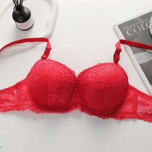 Ensemble <span class=keywords><strong>soutien</strong></span>-<span class=keywords><strong>gorge</strong></span> et culotte en <span class=keywords><strong>dentelle</strong></span> sexy avec nœud, de qualité supérieure, fabriqué en usine, style élégant, avec armatures - Product Image 4