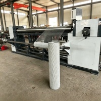 Machine à treillis hexagonal à torsion inversée PLC pour l'élevage, la décoration florale et les clôtures de jardin