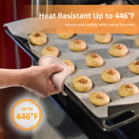 Sous-plat rond en silicone ODM, résistant à la chaleur, antidérapant, épaisseur 6,5 mm, protection pour comptoir de cuisine