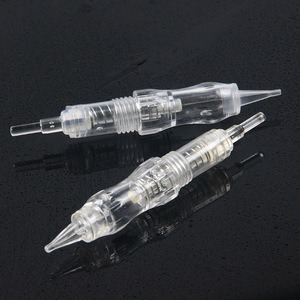 PMU Machine Cartridge Needles Black Screw RL RS F for Microblading Semi Permanent Makeup - Product Image 1