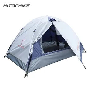 Grosir campeng tenda-Hitorhike 2-3 Orang Camping Tenda Ultralight Mudah Mengatur dan Membawa Keluarga Tenda Backpacking Tenda