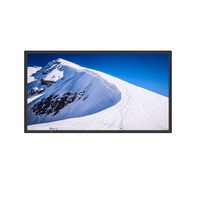 Écran d'affichage publicitaire LCD tactile mural de 32, 43, 49, 55, 65 pouces, format 16:9, garantie 1 an
