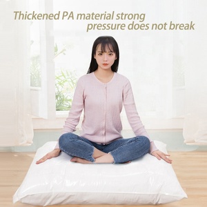 Túi Tiết Kiệm Không Gian Chân Không Lưu Trữ Nén VAC Mạnh Tại Nhà Để Đóng Gói Bộ Sắp Xếp Quần Áo Túi Poly + Thùng Carton Linh Hoạt - Product Image 3