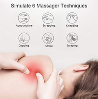 Masseur TENS sans fil DOMAS contrôlé par application pour la récupération sportive, le soulagement des douleurs musculaires après l'exercice