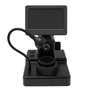 Microscope numérique LCD Hen Hao 4,3 pouces, grossissement 1000x, résolution de la caméra 1280x720, 1 lumière LED, code de gaine de diamant - Product Image 2