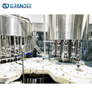 Máquina de llenado de bebidas alcohólicas completamente automática Línea de embotellado de vino embotellado de vidrio <span class=keywords><strong>Tequila</strong></span> Vodka - Product Image 5