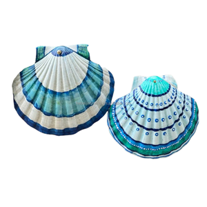 Conchiglie Bianche Ecologiche per Segnaposto Matrimonio, Decorazioni da Spiaggia, Progetti Artistici per Bambini, Forniture per Conchiglie - Product Image 1