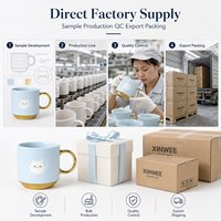Mug en céramique de porcelaine fine avec logo personnalisé, 11 oz, blanc, pour sublimation, tasse à café, sans danger pour les aliments, anti-fuite, avec boîte cadeau pour cadeaux d'entreprise