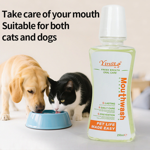 Enjuague bucal para mascotas, agua Dental para <span class=keywords><strong>perros</strong></span> y gatos, lavado bucal para mascotas, mantiene los dientes y encías saludables, Limpieza de dientes - Product Image 5