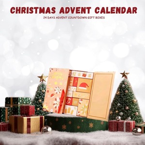 Countdown <b>Calendar</b> Box, Diy Arrival <b>Calendar</b> Storage Manager, Adult Diy Children's Gift Festival Decoration (Yellow) - Product Image 4