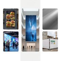 Bâche PVC Flex Frontlit Brillante 440 g/m² Écologique Imperméable Résistante aux UV pour Impression de Panneaux Publicitaires Extérieurs