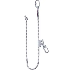 Cordón <span class=keywords><strong>de</strong></span> <span class=keywords><strong>seguridad</strong></span> anticaída para escalada <span class=keywords><strong>de</strong></span> montaña, protección contra caídas, con dos mosquetones y agarres, a <span class=keywords><strong>precio</strong></span> <span class=keywords><strong>de</strong></span> fábrica - Product Image 1