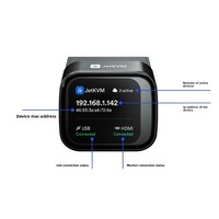 JetKVM IP-KVM, dispositif de contrôle de bureau à distance open-source, compatible Mac/Windows/Linux, sans résolution, sans moniteur